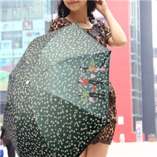 批发新款布尔享超强防晒色胶涂层遮阳伞防紫外线太阳伞折叠雨伞