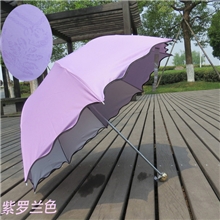 优质供应银胶雨水开花遮阳伞特价16.8元