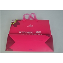 婚庆必备红色纸袋子礼品袋批发量大价优纸袋牛皮纸袋