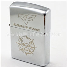 广告定制创意金属煤油打火机穿越火线CF爆头