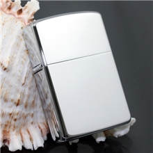 佐罗zorro打火机批发煤油银冰亮铬光板高档铜壳广告礼品定制