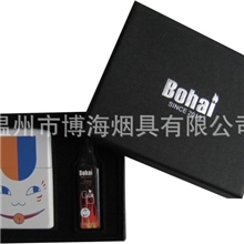 批发煤油打火机zippo类专用包装天地盖礼盒+5ML煤油广告礼盒