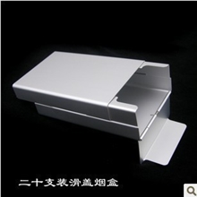 来福正品20支装滑盖超薄自动弹盖烟盒创意个性金属铝合香菸盒