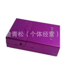 正品顶好烟盒DH-8955铝合金烟盒20支装翻盖烟盒可放名片