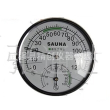 0-120℃金属壳防锈耐高温高湿桑拿房温湿度计