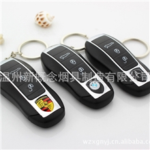 打火机批发创意车钥匙打火机车遥控器防风打火机带挂扣