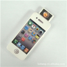 最新创意/苹果充电打火机/USB电子点烟器/防风超薄个性/温州制造