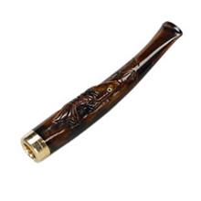 集金鼎烟具批发海柳烟嘴精雕双重过滤烟嘴，可循环清洗精品烟嘴