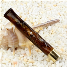 集金鼎烟具批发海柳精雕鱼跃龙门双重过滤循环可清洗过滤烟嘴