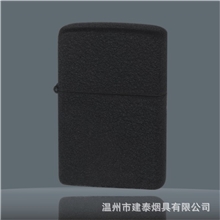 打火机批发黑磨砂金属棉油打火机定制广告机8701