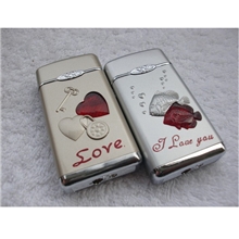 CD-016音乐闪光（双鱼星月）金属防风音乐打火机批发