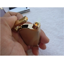 AM249菱角斜火烟斗打火机金属防风打火机