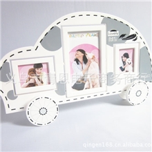 创意韩版私车汽车相框相架个性可旋转立式桌面相框批发