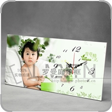 罗曼庭相框40*80cm一见钟情相框/无框画艺术挂钟版画/艺术钟表