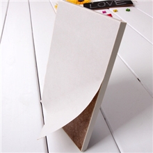 7寸到48寸白色直边拉米娜板材批发版画相框密度板可定制