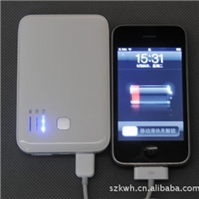 双USB移动电源5000MAH毫安HTCIPHONE4NOKIASONY手机充电宝