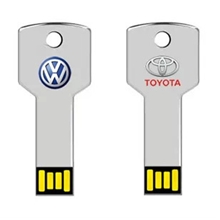 厂家直销钥匙U盘超薄U盘礼品U盘8GU盘批发免费定制LOGO