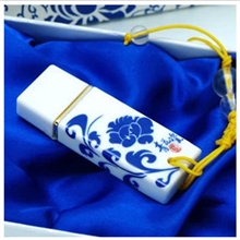 陶瓷U盘中国风陶瓷优盘礼品u盘8g青花瓷优盘个性订制logo