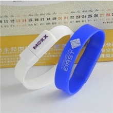 工厂批发硅胶手腕u盘,手腕带u盘，多种颜色，可定制容量log