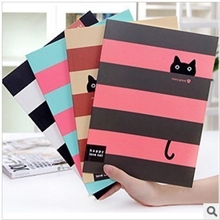 韩国文具happylovecat本子16K笔记本纸质记事本