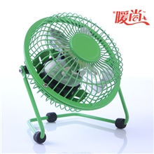 正品360度超静音迷你4寸USB电风扇铁艺风扇小风扇