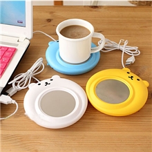 小熊USB保温碟正品USB新奇特轻松熊创意家居新款保暖产品