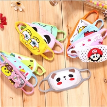 SA020卡通儿童口罩保暖防风口罩宝宝卡通口罩双层口罩批发