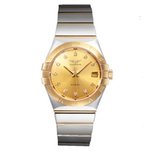 冠琴正品包邮间金男表商务手表自动机械表镀金男表永不褪色