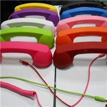 厂家批发供应防辐射手机听筒/手机大话筒/复古话筒