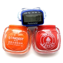 （厂家直销）心形亚克力计步器热销进行拍女生计步器