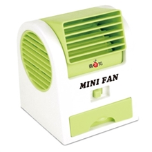 蟲不知USB创意抽屉式香水味双电源迷你USB风扇香水座加香风扇