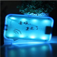 蟲不知录音留言板学生写字板台灯.LED灯.创意小夜灯.台灯.