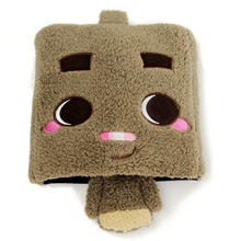 伊品堂暖手鼠标垫张小盒鼠标垫保暖鼠标垫2012款正品咖啡色