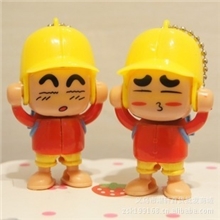 2012年新款蜡笔小新变脸公仔娃娃变脸钥匙扣地摊货源批发