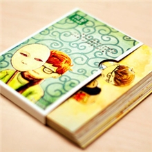 A3-005【韩国原单】阿呆插画系列明信片26张盒装单张价格