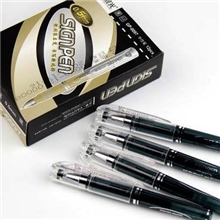 P9-026正品晨光文具时尚便利迷你签名中性笔0.5mm黑色办公用品