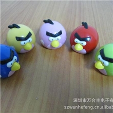 愤怒的小鸟插卡MP3个性卡通出口热销MP3