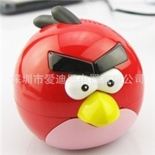 最火热愤怒的小鸟插卡MP3数码音乐播放器最新卡通MP3