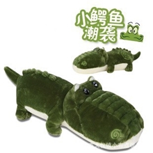厂家直销：鳄鱼公仔毛绒玩具鳄鱼抱枕毛绒公仔玩具厂家