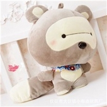 厂家直销：毛绒玩具批发小浣熊公仔毛绒公仔玩具批发玩具厂家