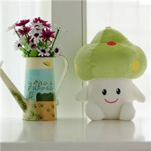 毛绒玩具批发蘑菇公仔创意抱枕卡哇伊礼品，超可爱车饰品