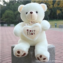 毛绒玩具批发抱心熊公仔抱抱熊