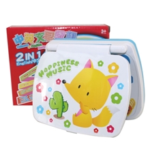 新款中英双语儿童学习机/早教机(中英文)6款卡通混装益智玩具