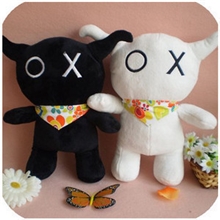 填充毛绒玩具批发公仔正版刘德华儿子安逗黑仔围巾公仔90cm