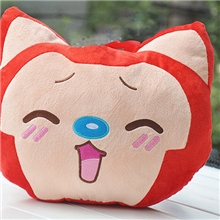 批发阿里暖手抱枕阿里暖手捂卡通暖手宝手捂毛绒暖宝宝手筒