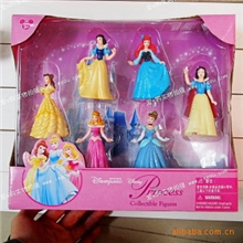 广州外贸玩具批发白雪公主人偶和灰姑娘系列盒装公仔迪士尼玩偶