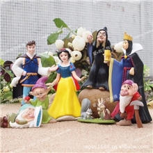 白雪公主和小矮人+王子迪士尼动物8款外单尾货六一小礼品批发