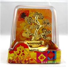 【新年礼品】MQ-WM857龙年礼品太阳能金摇钱树