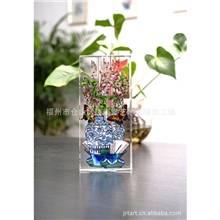 玻璃工艺品批发水晶工艺品批发青花瓷礼品