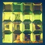 供应水晶五彩装潢片、水晶镜片贴片、墙砖马赛克、镀彩贴片